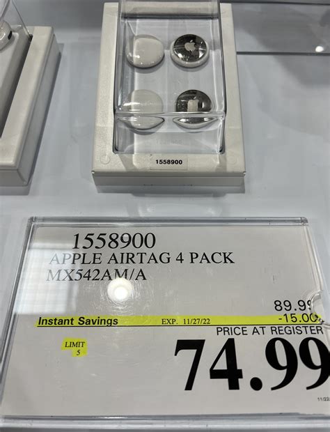 costco apple air tags.